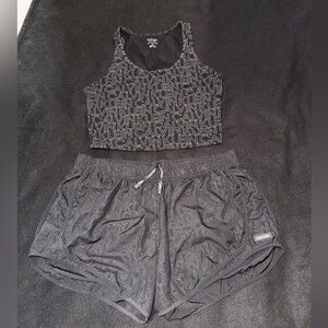 CK Crop Short Set